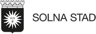Logotype for Solna Stad